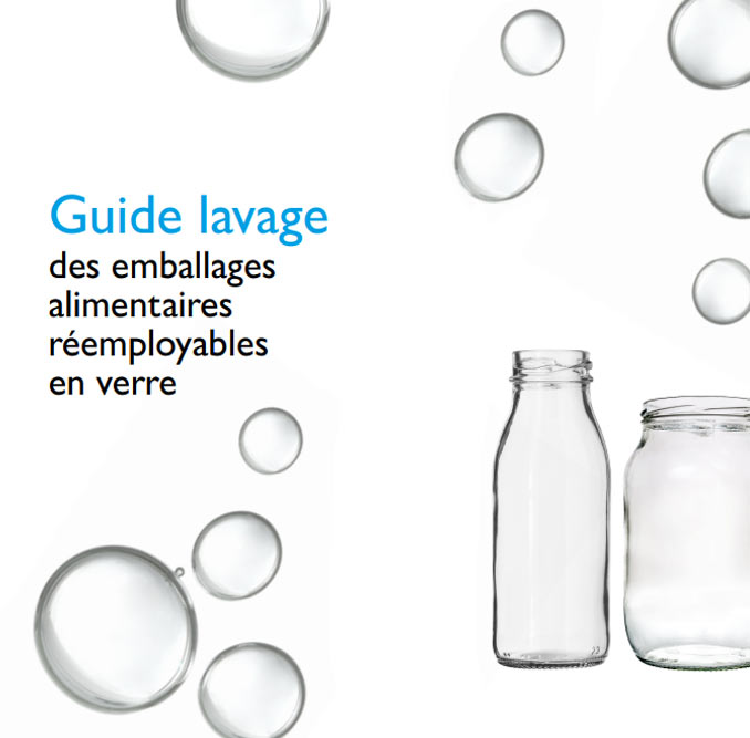 Un guide  lavage des emballages alimentaires en verre